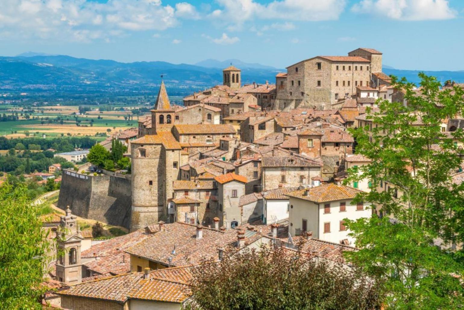 Villa Casale Federica Arezzo Bagian luar foto
