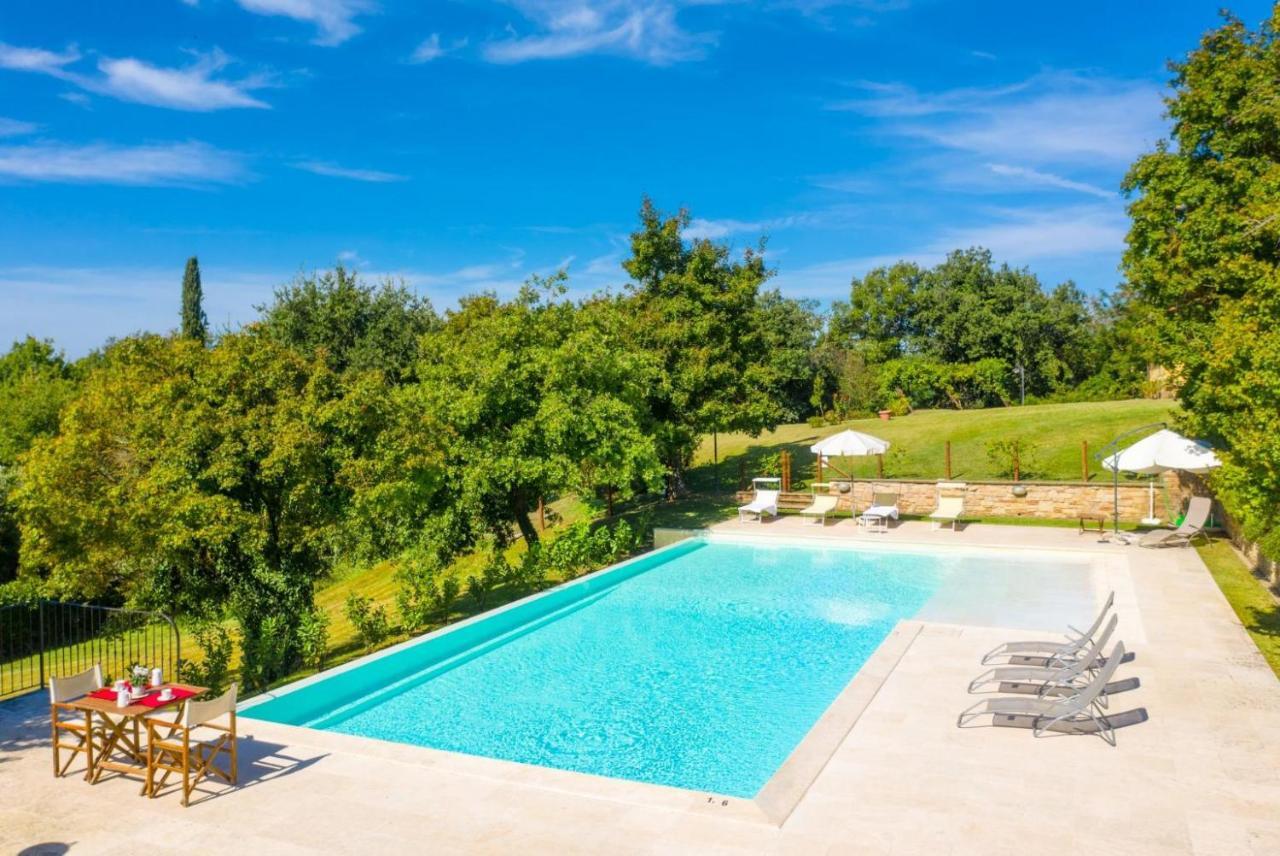Villa Casale Federica Arezzo Bagian luar foto