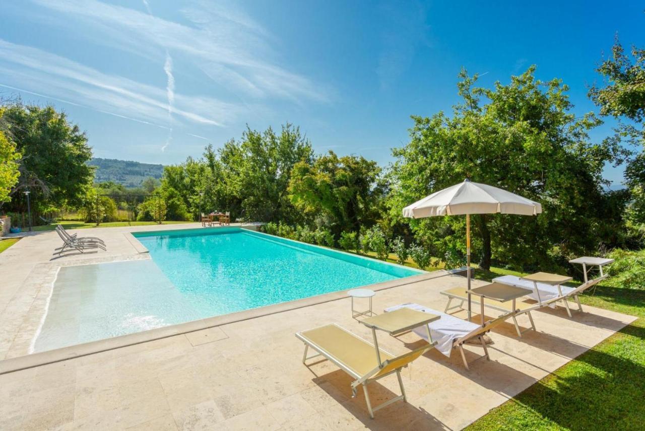 Villa Casale Federica Arezzo Bagian luar foto